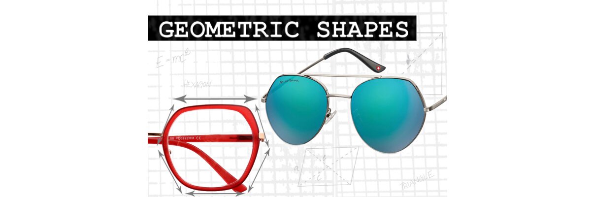 Die Lesebrillen-MustHaves im August 2023 - Brillen mit geometrische Rahmen sind modern