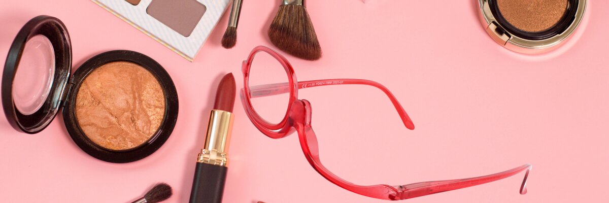Für perfektes Make-Up: Schminkbrillen - 