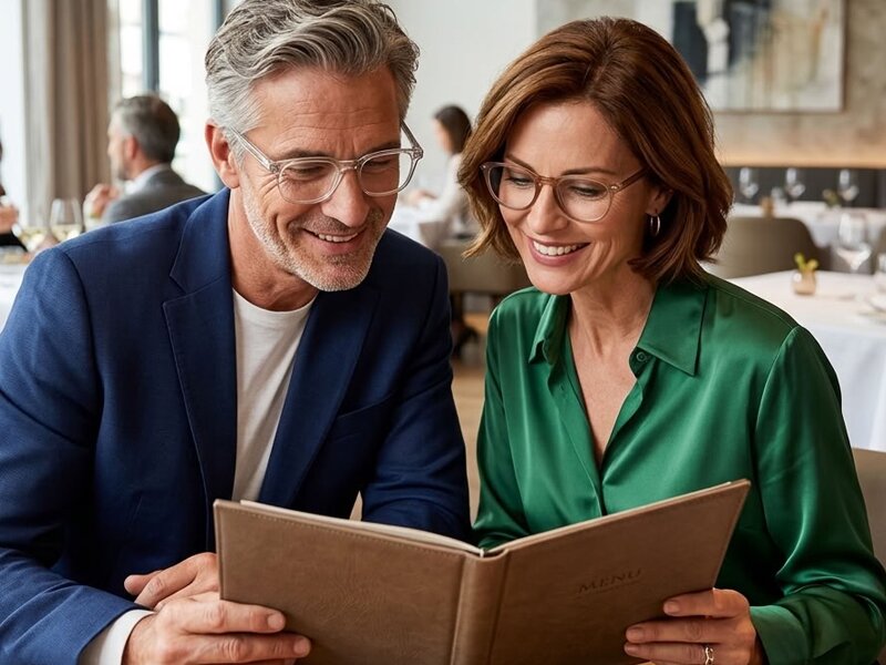 Lesebrille +2,0 Dioptrien