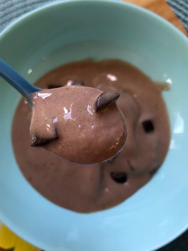 Schoko-Bananen-Nicecream