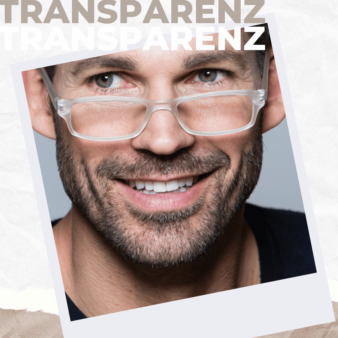Transparente Fassungen