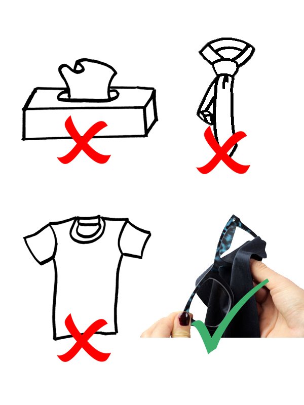 Brillenpflege-Tipps