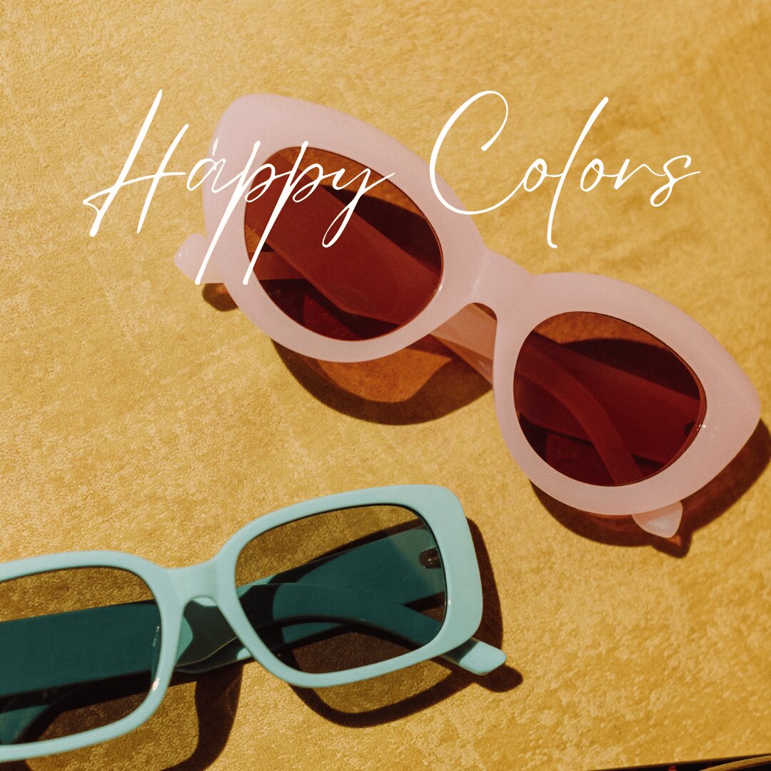 Happy Colors - bunte Brillen