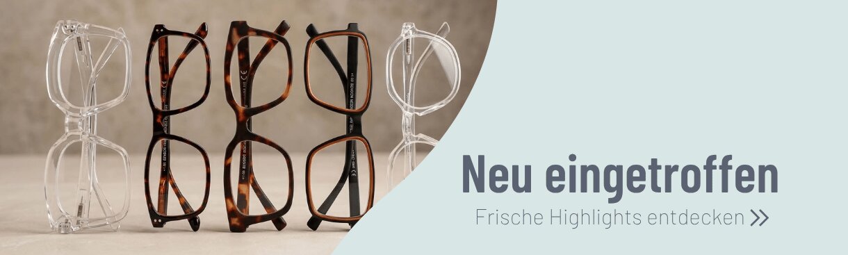 Lesebrille neu eingetroffen