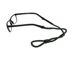 Brillenband CORD7 schwarz grün
