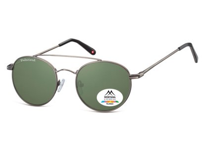 Sonnenbrille mit Doppelsteg und polarisierende Gläser