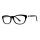 STRIKE Cateye Acetat Lesebrille schwarz silberfarben