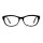 STRIKE Cateye Acetat Lesebrille schwarz silberfarben