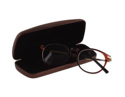 Brillenetui GLOSSY bronce