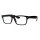 Lesebrille schwarz orange