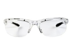 Sportbrille mit klaren Gläsern