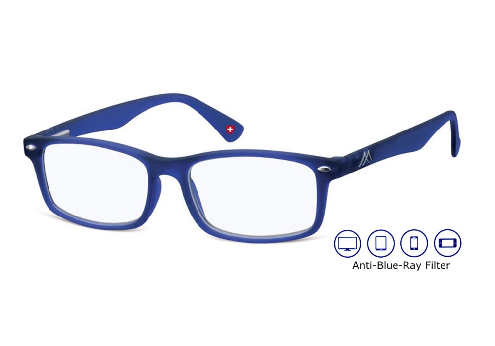 MPO Lesehilfe KLHB170-2 blau +Blueblocker +1,50 dpt - Brillen günstig  kaufen beim Online Shop Brillenhaus