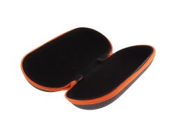 Brillenetui MARBELLA grau orange