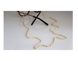 Brillenkette Ankerkette goldfarben