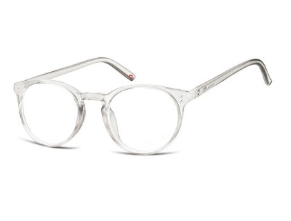 Panto Lesebrille clear grey
