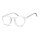 Panto Lesebrille clear grey