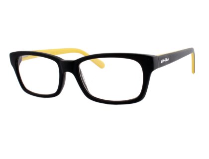 STRIKE Acetat Lesebrille mit gelben Details