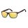 Sonnenbrille in Schildpatt Optik mit gold verspiegelten Gläsern