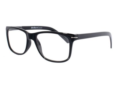Klassische Lesebrille schwarz