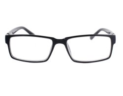 Lesebrille KLASSIKO mit Flexbügeln schwarz