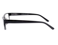 Lesebrille KLASSIKO mit Flexbügeln schwarz
