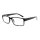 Lesebrille KLASSIKO mit Flexbügeln schwarz