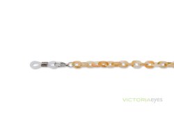 Brillenkette beige