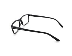 Sportliche Lesebrille mit Flexbügel schwarz
