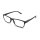 Sportliche Lesebrille mit Flexbügel schwarz