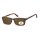 Sonnenbrille mit Flexbügeln und polarisierenden Gläsern demi braun