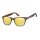 Sonnenbrille mit blau-grün verspiegelten Gläsern