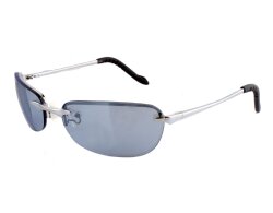 Sonnenbrille NICE silberfarben blau