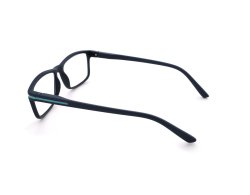 Sportliche Lesebrille mit Flexbügel blau