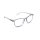 Lesebrille mit Flexbügel klar-grau