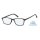 Bildschirm-Lesebrille in flachem Etui matt schwarz