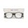 Bildschirm-Lesebrille in flachem Etui matt schwarz