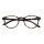 Bildschirm-Lesebrille in flachem Etui matt braune Schildpatt Optik