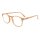 Lesebrille mit Flexbügel matt beige