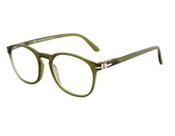 Lesebrille mit Flexbügel matt grün