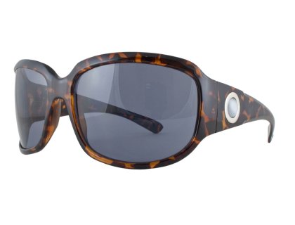 Große Sonnenbrille in Schildpatt-Optik