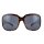 Große Sonnenbrille in Schildpatt-Optik