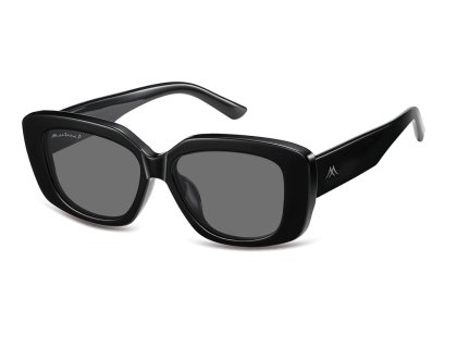 Polarisierende Damen-Sonnenbrille schwarz