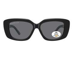Polarisierende Damen-Sonnenbrille schwarz