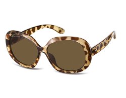 Polarisierende Damen-Sonnenbrille in Schildpatt Optik