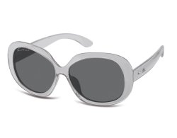 Polarisierende Damen-Sonnenbrille clear grau