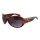 Sonnenbrille in brauner Schildpatt-Optik