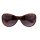 Sonnenbrille in brauner Schildpatt-Optik
