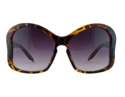 Damen Oversize-Sonnenbrille in Schmetterlingsform