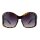 Damen Oversize-Sonnenbrille in Schmetterlingsform