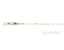 Brillenkette BELLA goldfarben